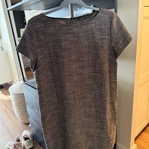 Zara Black and Gray Women's Dress